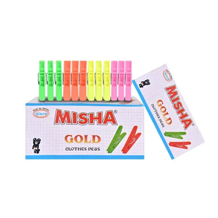 Misha Gold Cloth Clips